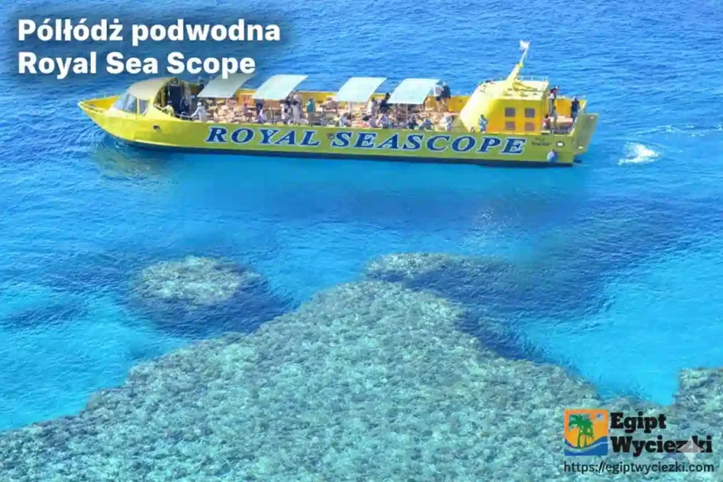 Półłódź podwodna Sea Scope z Hurghady