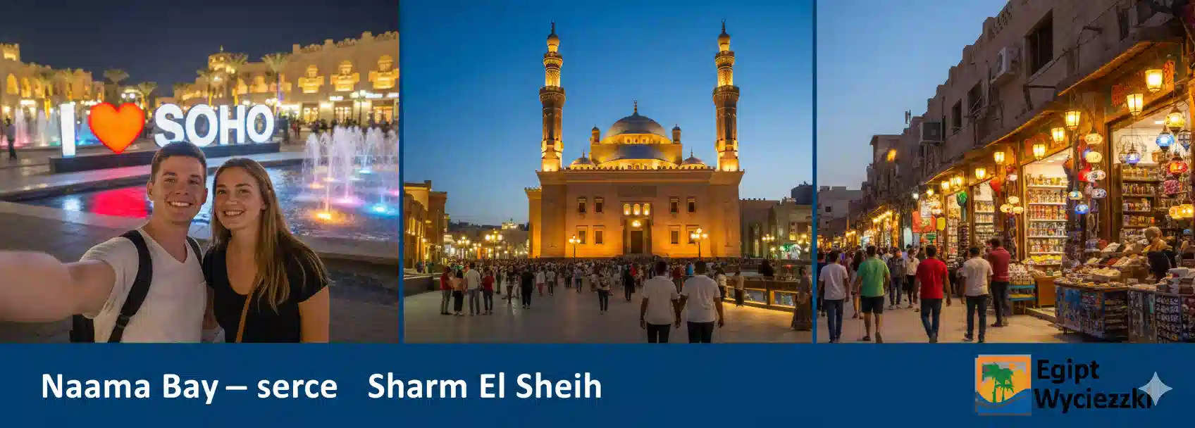 Naama Bay – serce Sharm El Sheikh 