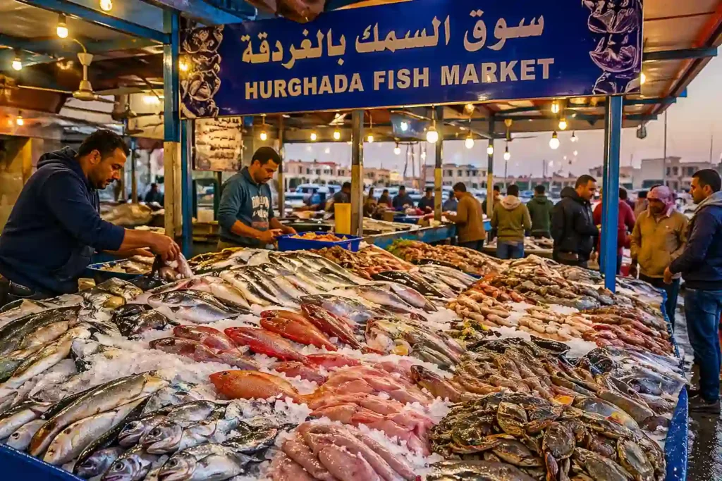 Targ Rybny w Hurghada